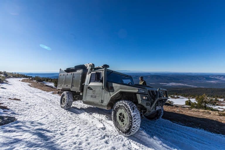 Militares españoles se entrenan a temperaturas mínimas en Soria para participar en un ejercicio de la OTAN en Noruega