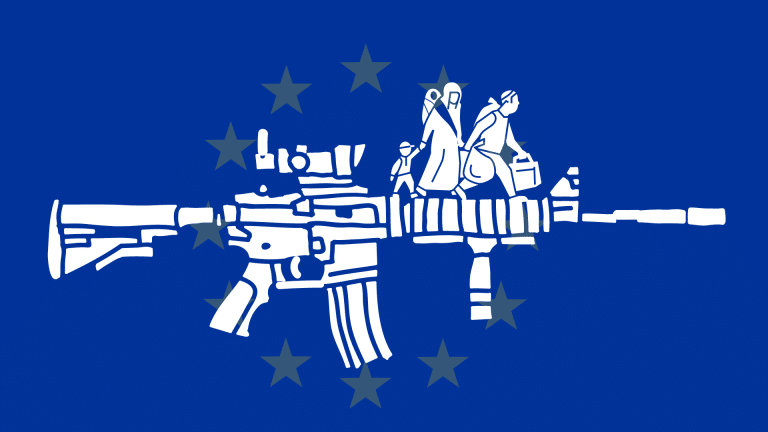 La relación entre la exportación de armas en Europa y las migraciones, según TNI