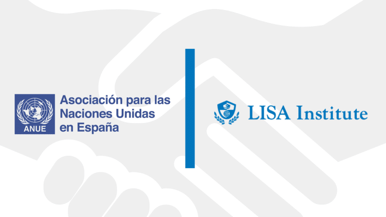 LISA Institute y ANUE se alían para sensibilizar sobre el trabajo de la ONU y la defensa de los DDHH