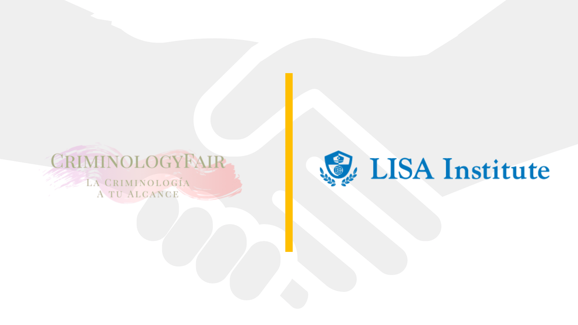 LISA Institute y CriminologyFair unen fuerzas para visibilizar la Criminología LISA Institute y CriminologyFair unen fuerzas para visibilizar la Criminología