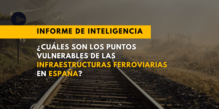 ¿Cuáles son los puntos vulnerables de las infraestructuras ferroviarias en España con riesgo de ataque terrorista?