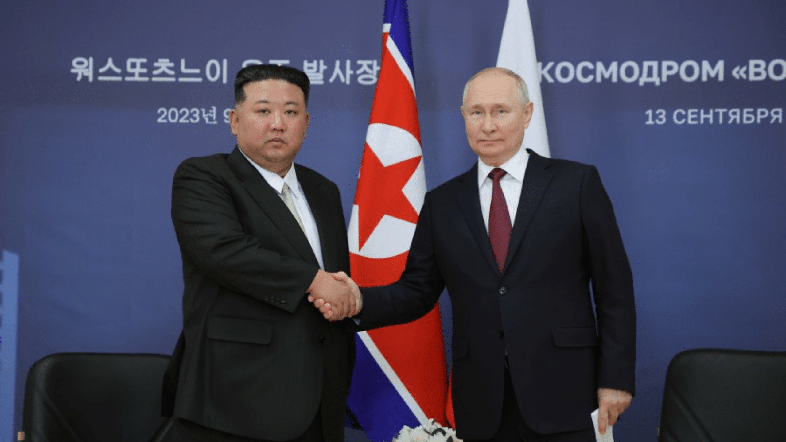 Putin Kim Jong Un
