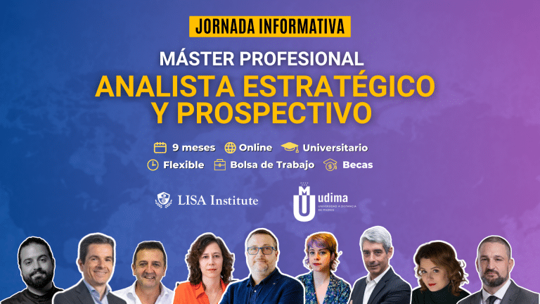 Jornada informativa | Máster Profesional de Analista Estratégico y Prospectivo