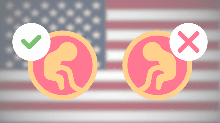 ¿Dónde es legal o ilegal el aborto inducido en Estados Unidos?