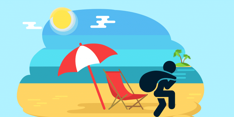 Diseños de productos efectivos para evitar hurtos en la playa