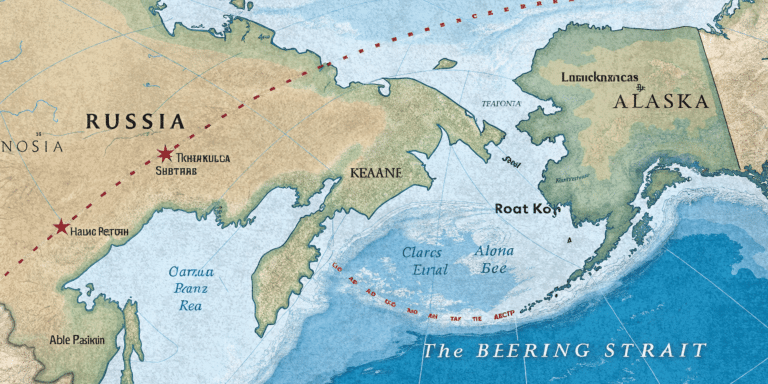 El Estrecho de Bering: el enigmático paso entre Rusia y Estados Unidos