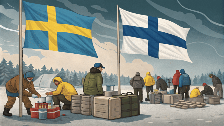 Así son las nuevas recomendaciones en Finlandia y Suecia en caso de crisis o guerra