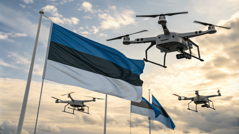 Estonia crea una unidad de drones que se desplegará en la frontera de Rusia