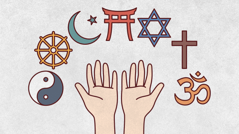 El mapa de las religiones en el mundo