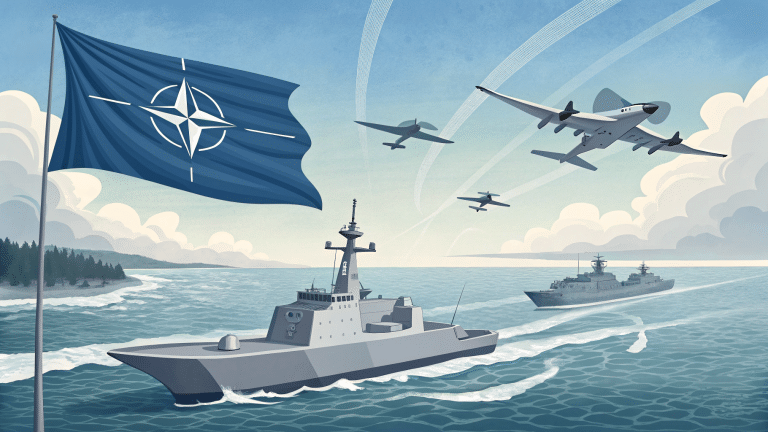 La OTAN despliega efectivos en el mar Báltico para defender su infraestructura y contrarrestar ataques