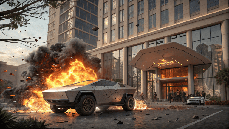 El autor de la explosión de un Tesla frente al hotel de Trump en Las Vegas utilizó IA para planearla