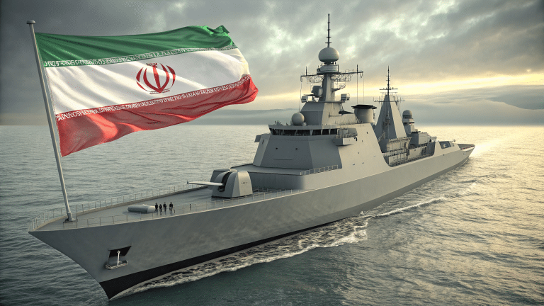 Irán presenta un nuevo destructor que puede realizar trabajos de Inteligencia