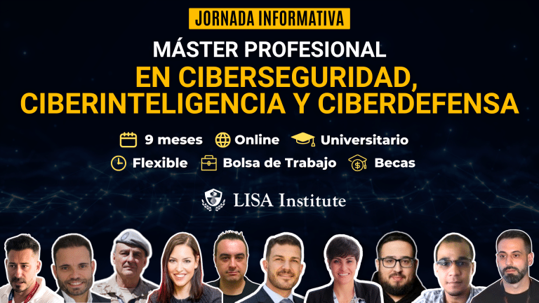Jornada informativa | Máster Profesional en Ciberseguridad, Ciberinteligencia y Ciberdefensa
