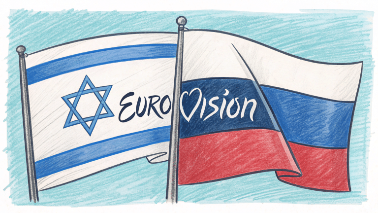 ¿Por qué Israel participa en Eurovisión y Rusia no?