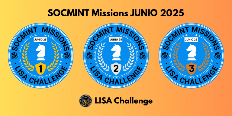 SOCMINT Missions #1: dominando la inteligencia de redes sociales (cerrado)