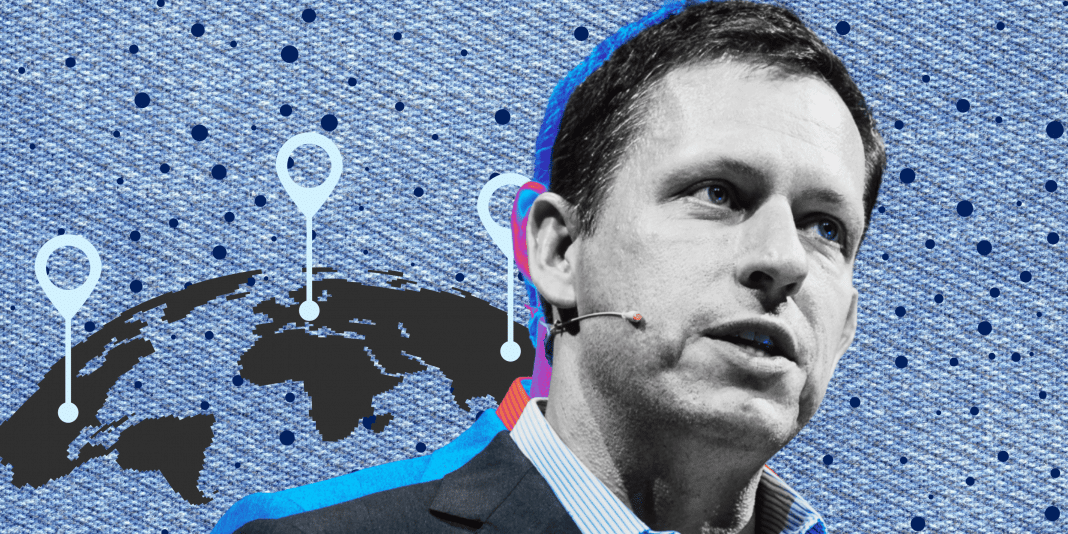 Peter Thiel, internacional, Estados Unidos