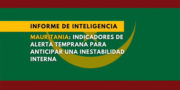 Mauritania: indicadores de alerta temprana para anticipar una inestabilidad interna