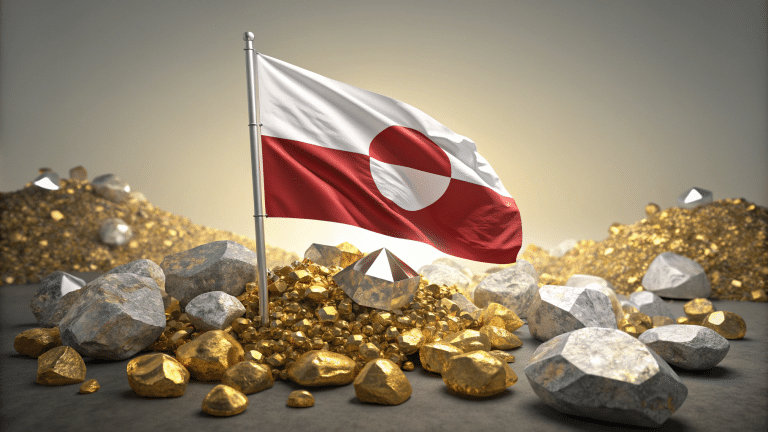 ¿Qué minerales posee Groenlandia y dónde se ubican?