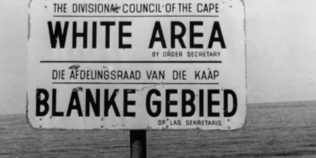 ¿Qué fue el apartheid?