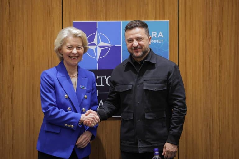 La UE y Ucrania acuerdan impulsar la producción conjunta de drones