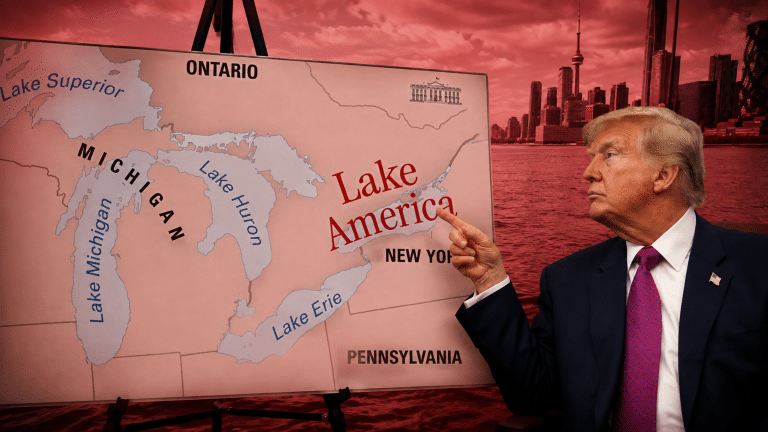 Trump renombra el lago Ontario como «lago América» en plena guerra comercial con Canadá