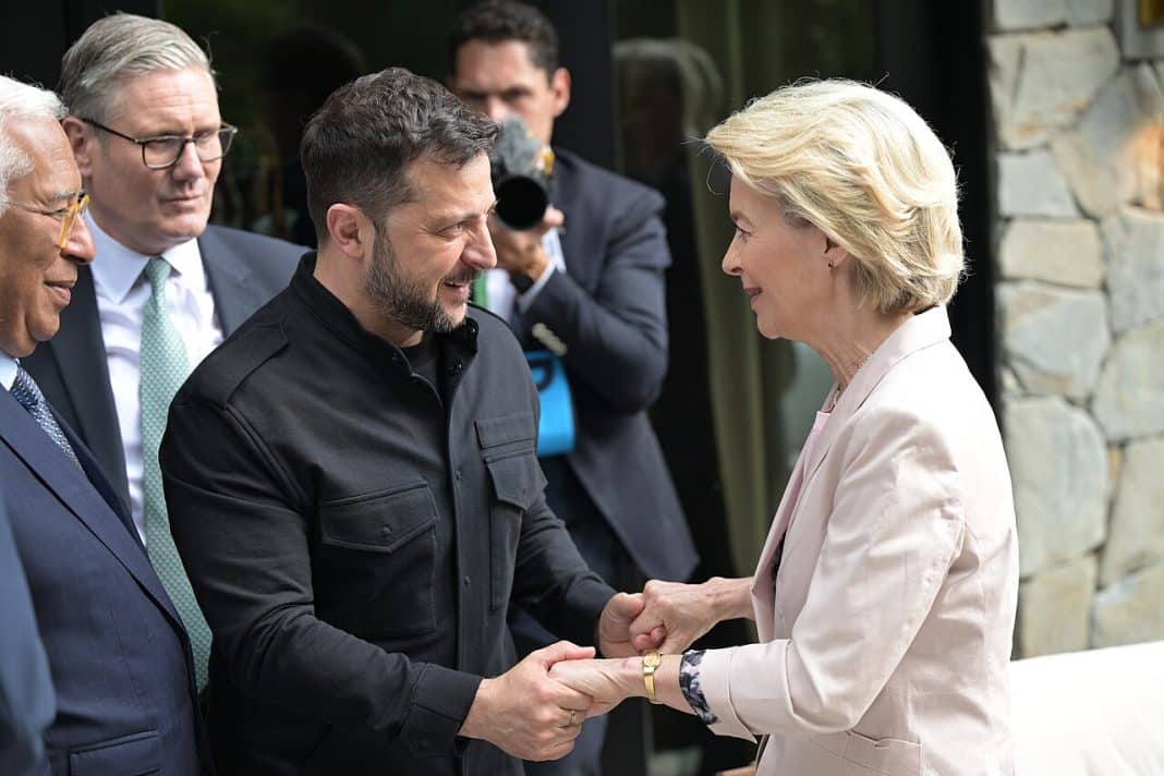 Zelenski y Von der Leyen