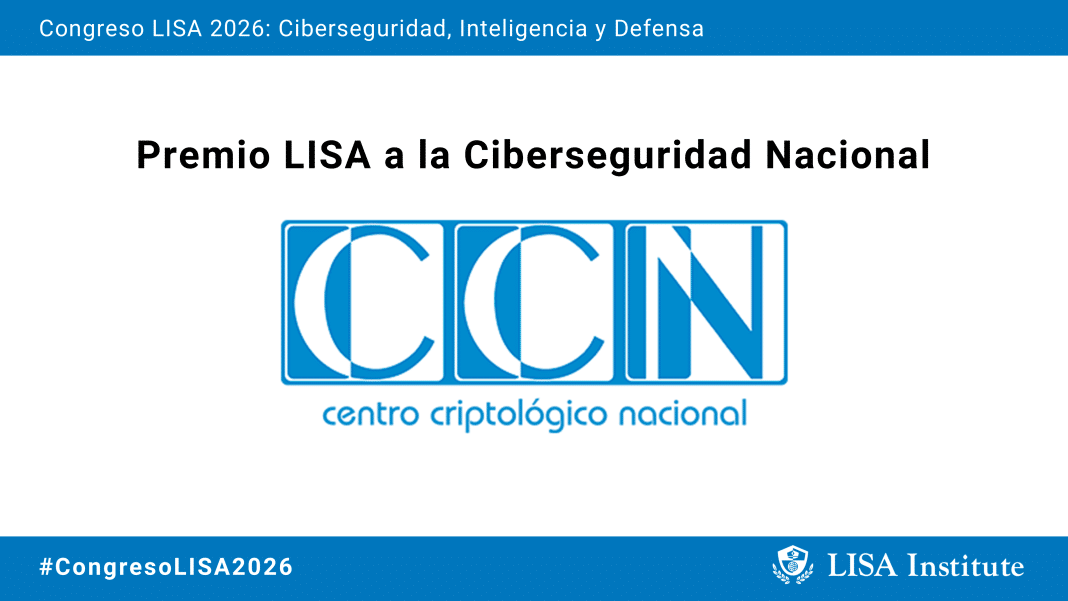 Premio LISA Institute al Centro Criptológico Nacional CCN